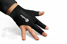Перчатка бильярдная Feudor Pro black right M/L