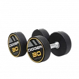 Комплект полиуретановых гантелей 10 пар от 27,5 до 50 кг